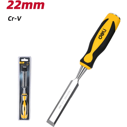 Стамеска "Deli" 22 мм, желтый - 2