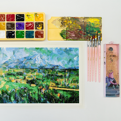 Набор кистей для рисования "Himi Little Bird", синтетика, 5 шт - 7