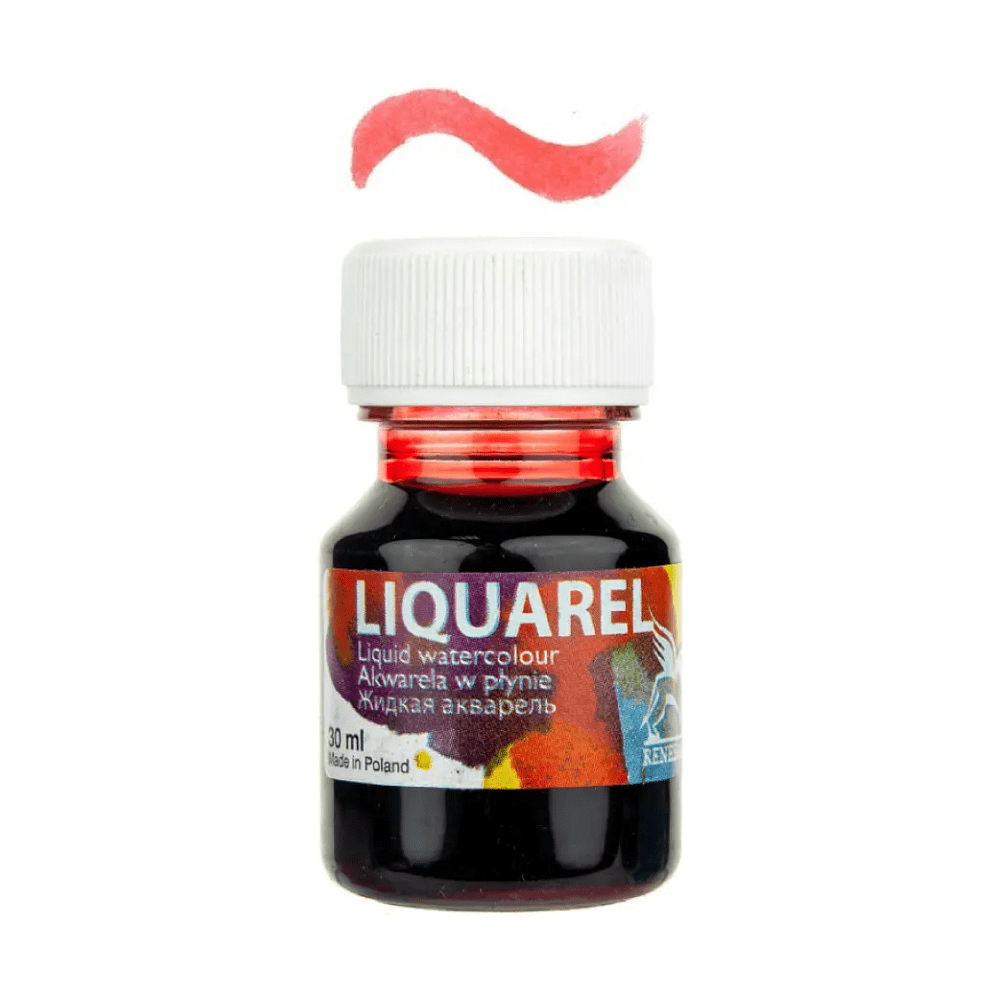 Акварель жидкая "Liquarel", 134 алый, 30 мл