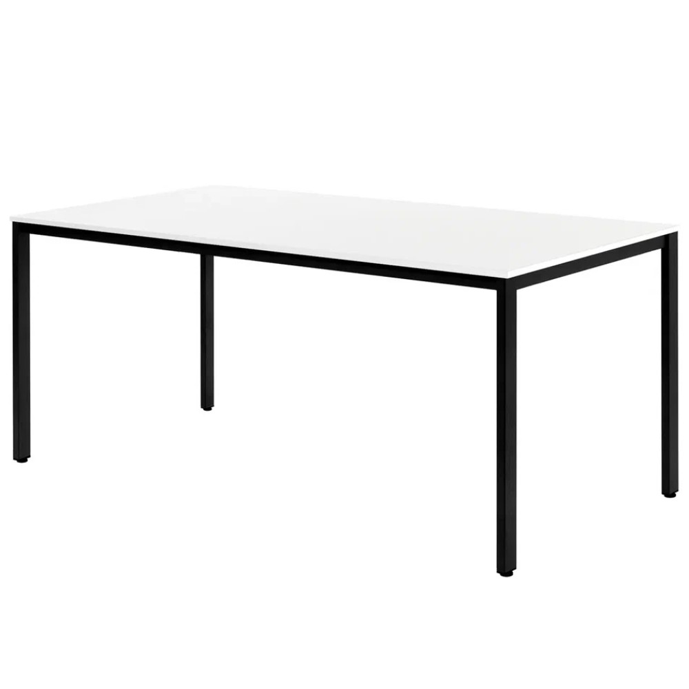 Стол Millwood Сеул, 1600х800 мм, металлокаркас черный