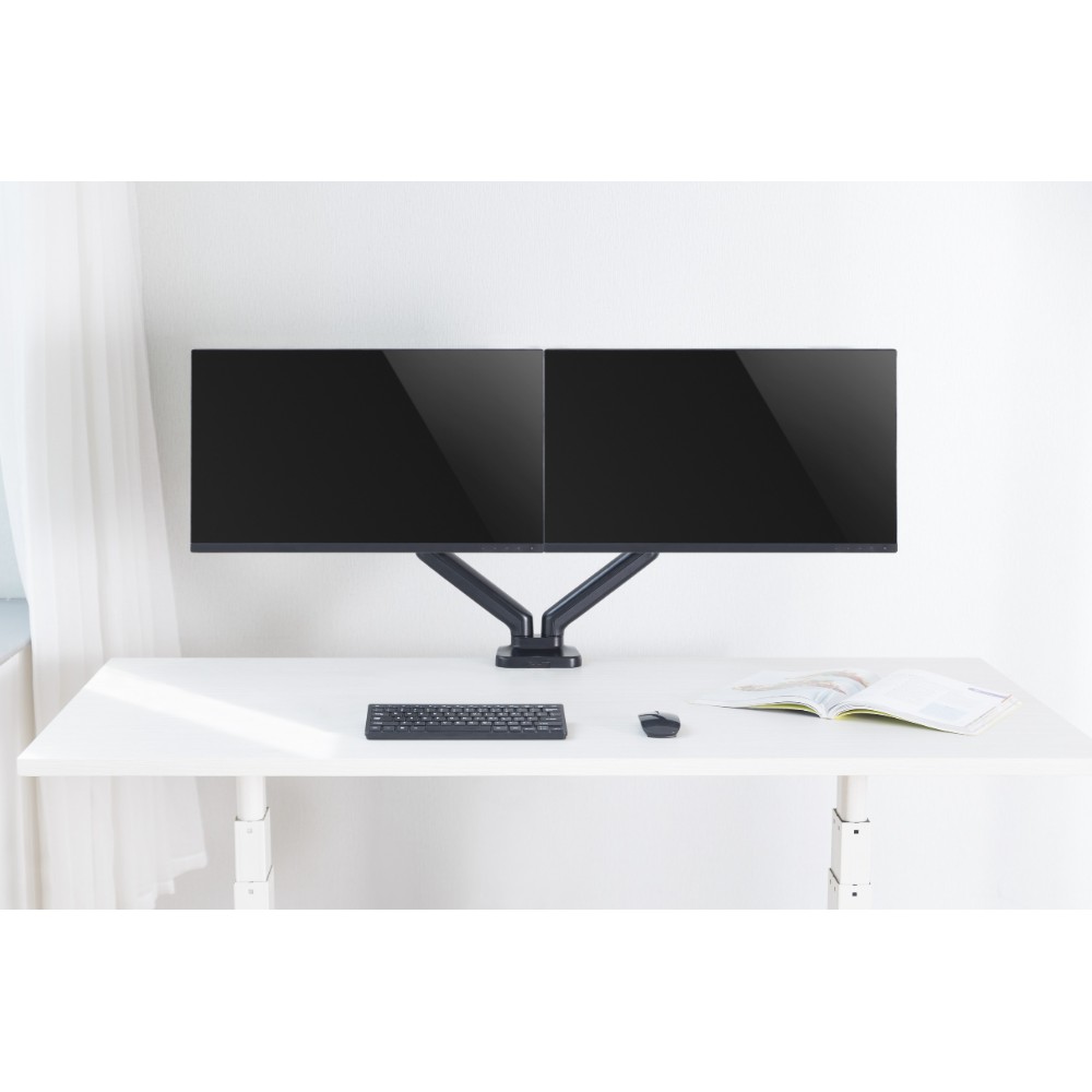 Крепление для 2-ух мониторов Power Black DBL, черный - 14