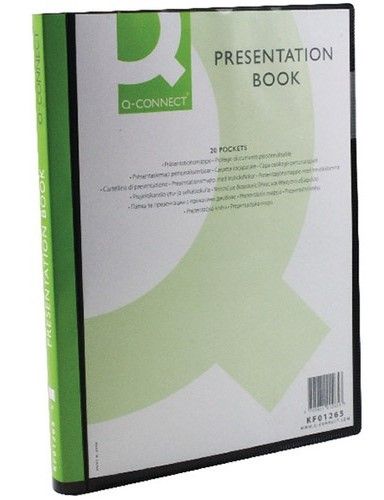 Папка с файлами "Q-Connect", 20 карманов, черный - 2