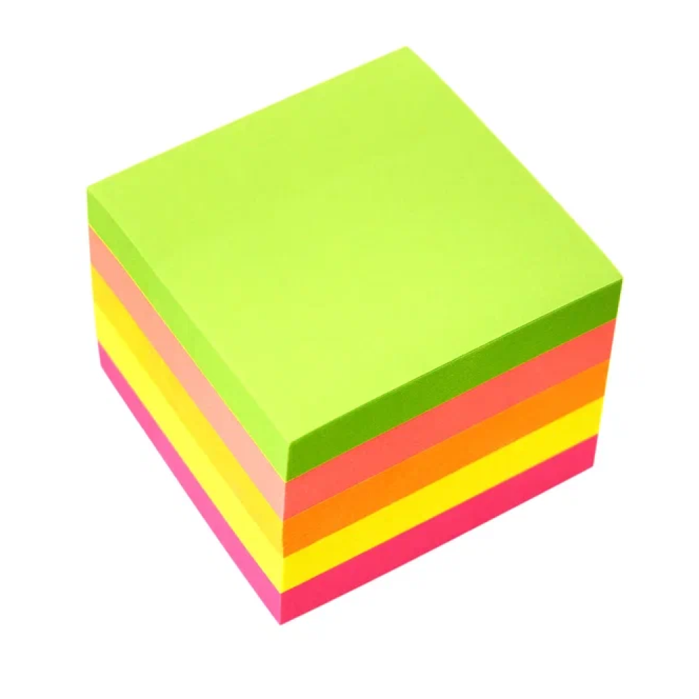 Бумага для заметок на клейкой основе "Yesli:", 51x51 мм