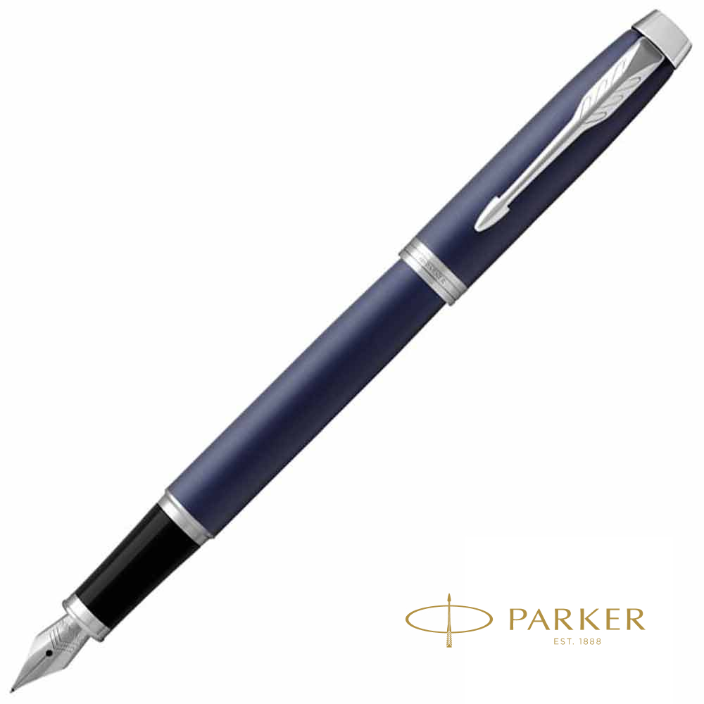 Ручка перьевая Parker "IM Matte Blue CT"