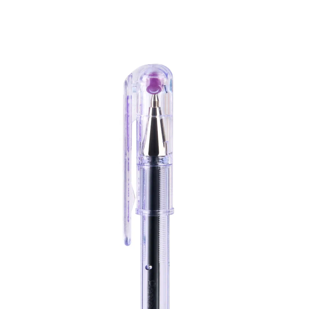 Ручка шариковая "ВК 77", 0.7 мм, прозрачный, стерж. фиолетовый - 4