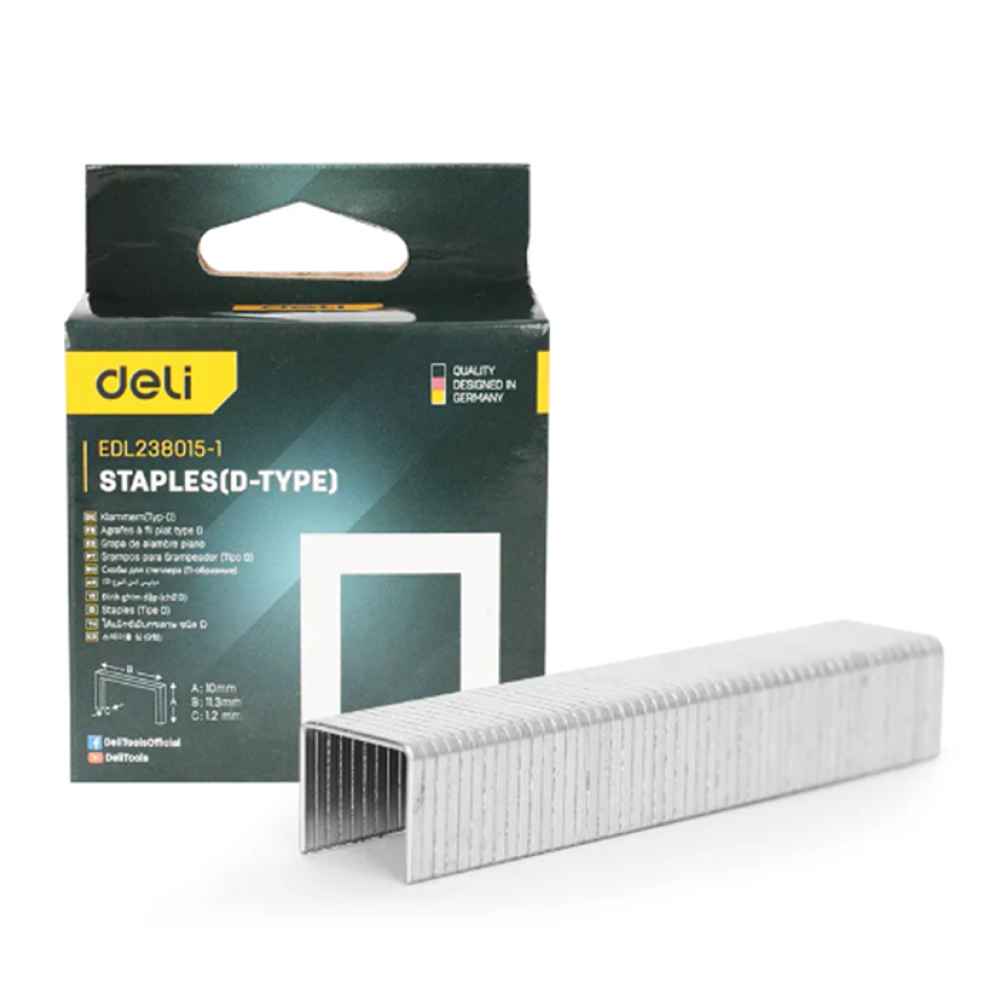 Скоба D Deli "EDL238015-1"