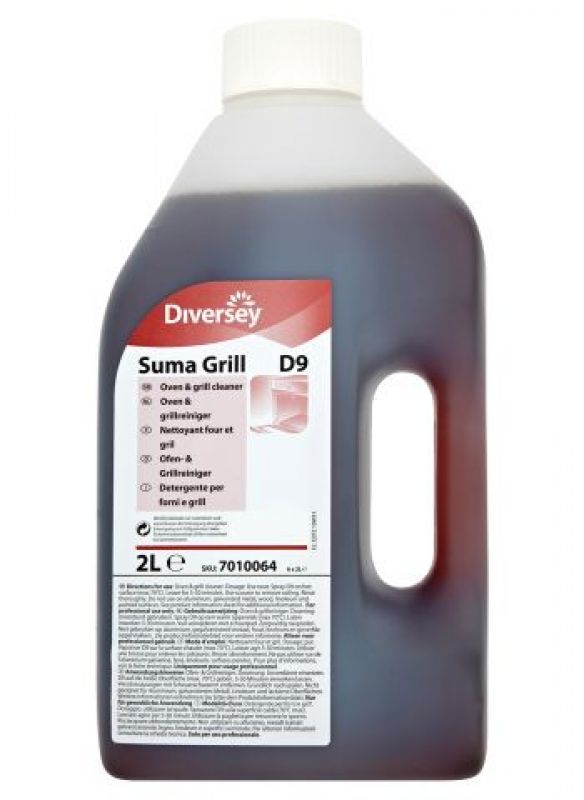 Средство моющее для печей, грилей и фритюрниц "Suma Grill D9", 2 л