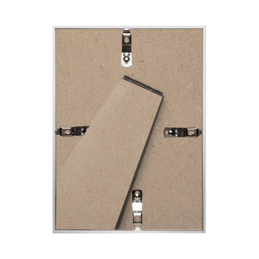 Фоторамка "Zebra", 15х20 см, 15 мм, со стеклом, серебристый - 2