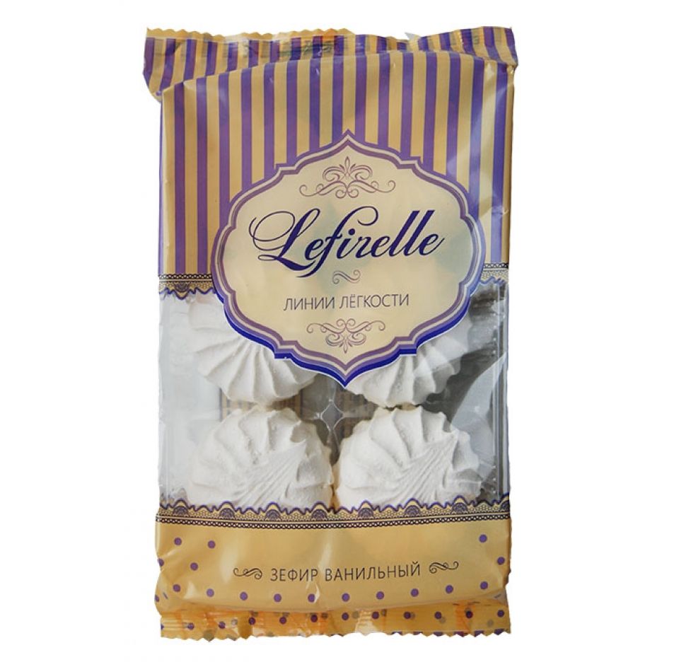 Зефир "Lefirelle" 230 гр., бело-розовый - 2
