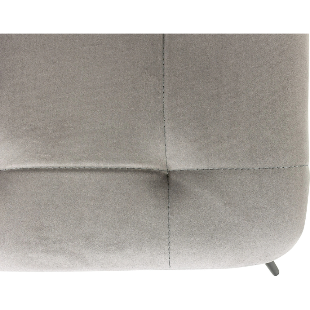 Стул Бюрократ "CH-K1_4", ткань, светло-серый, металл, комплект 4 штуки - 10