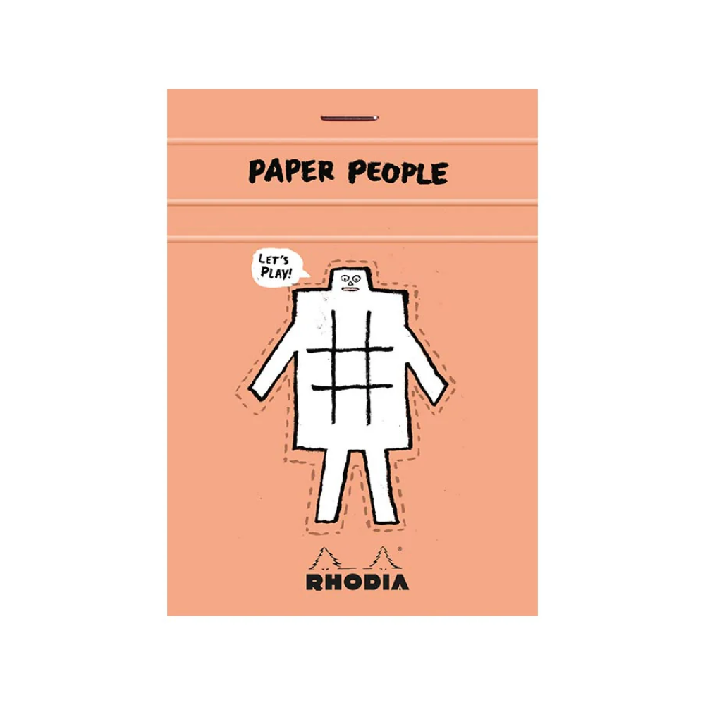Блокнот "Paper people", 85х120 мм, 80 листов, персиковый