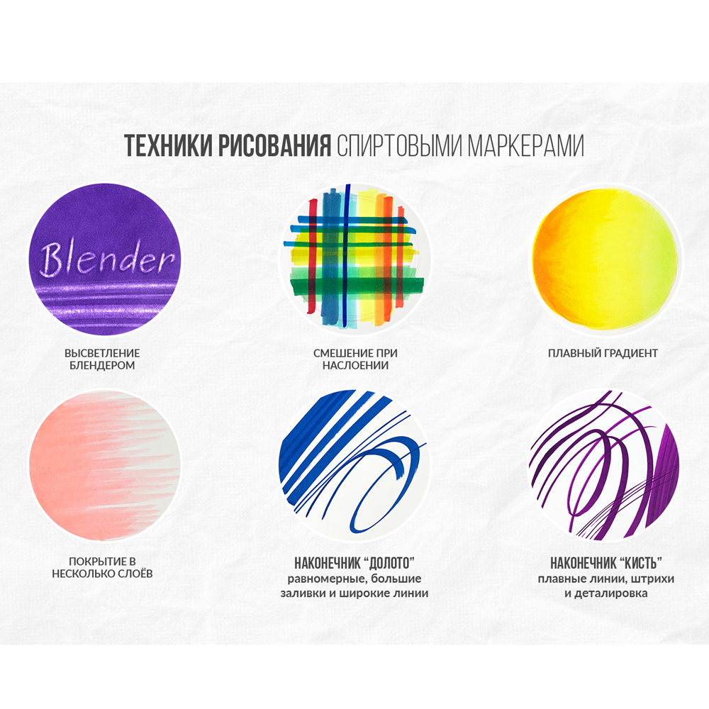 Маркер перманентный двусторонний "Sketchmarker Brush", BG12 шалфей - 6