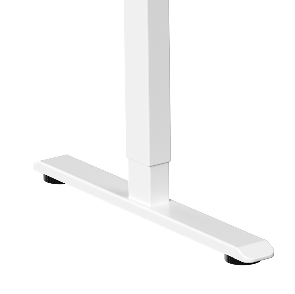 Стол с электроприводом WellDesk Prime 1300x675х18 белый/дуб санта-фе винтаж (9191462+9178196) - 9