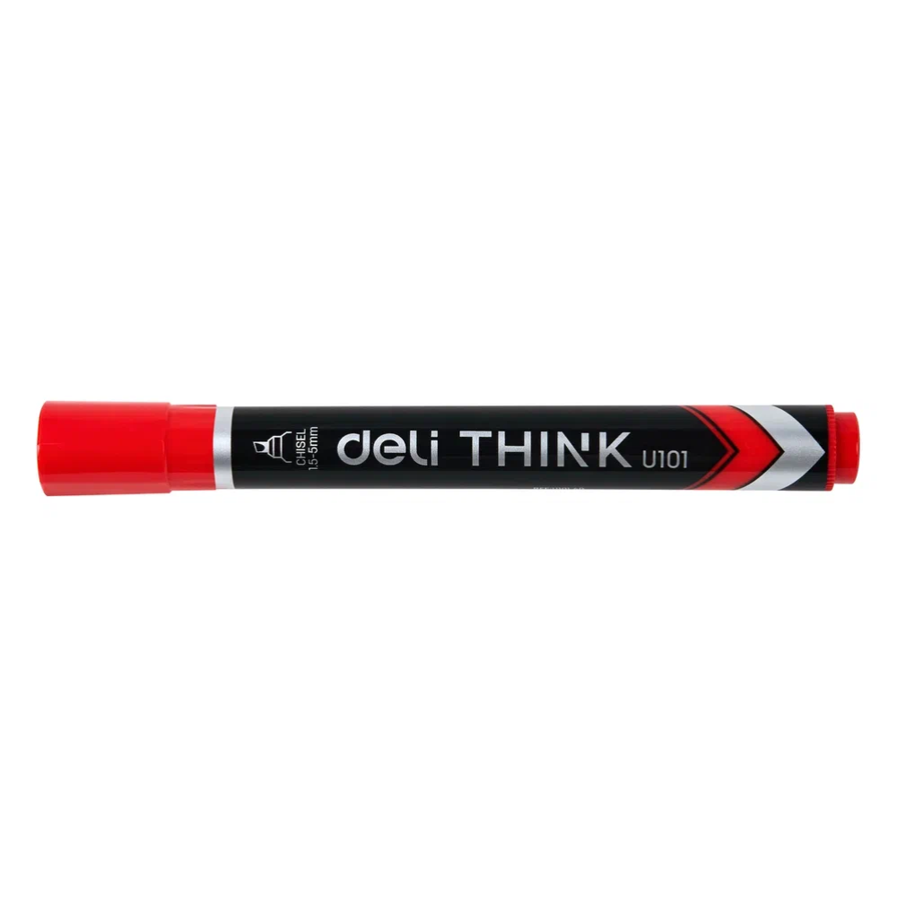 Набор маркеров перманентных "Think", 4 шт, ассорти - 12