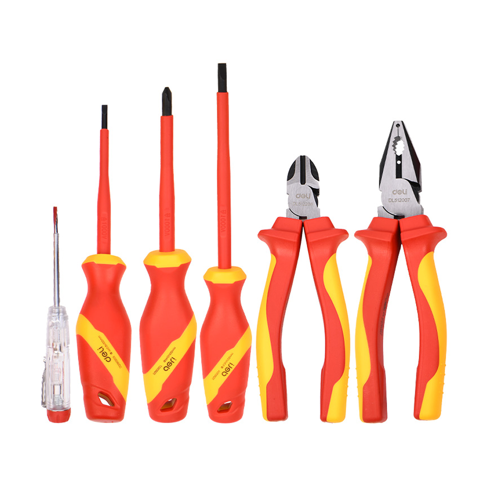 Набор диэлектрического инструмента Deli YS EDL512006T