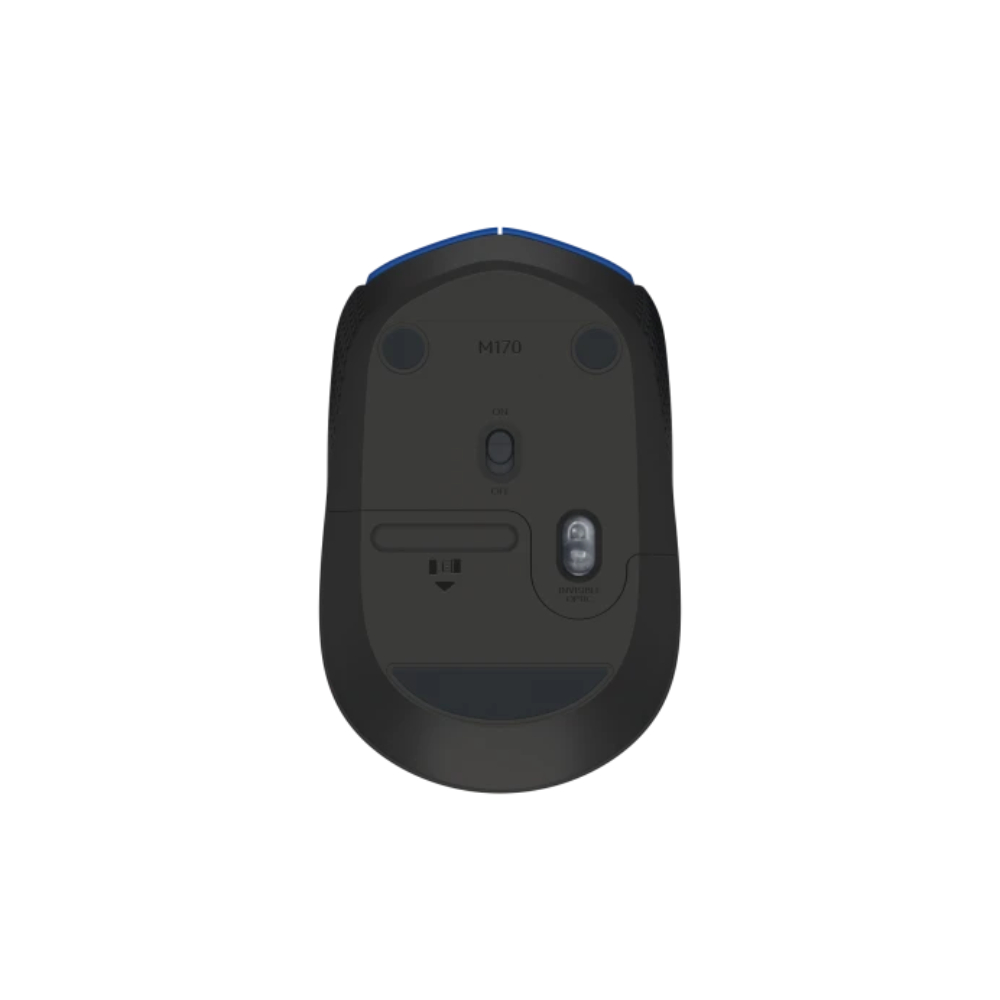 Мышь Logitech "Mouse M171", беспроводная, 1000 dpi, 3 кнопки, синий