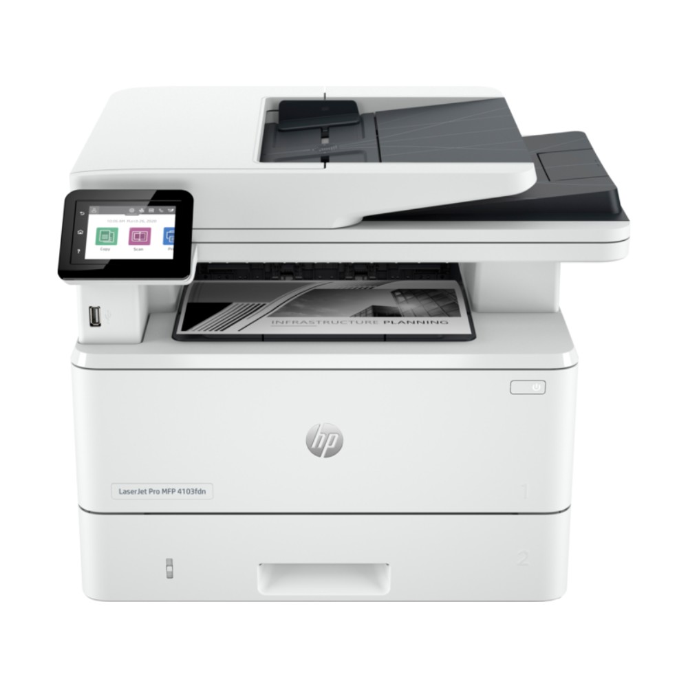 МФУ лазерное монохромное HP LaserJet Pro MFP 4103fdn (2Z628A)