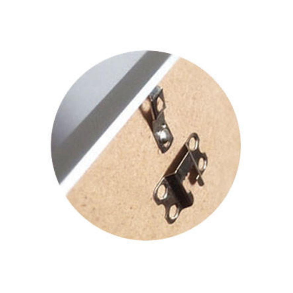 Фоторамка "Zebra", 15х20 см, 15 мм, со стеклом, серебристый - 3