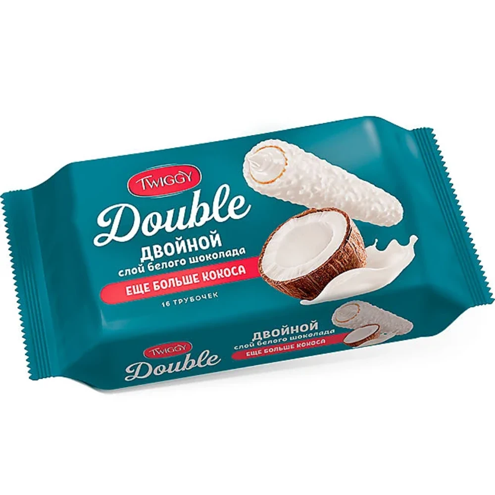 Вафельные трубочки "Twiggy Double"