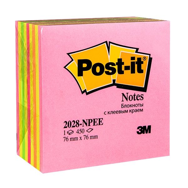 Бумага для заметок "Post-it Куб", 450 листов