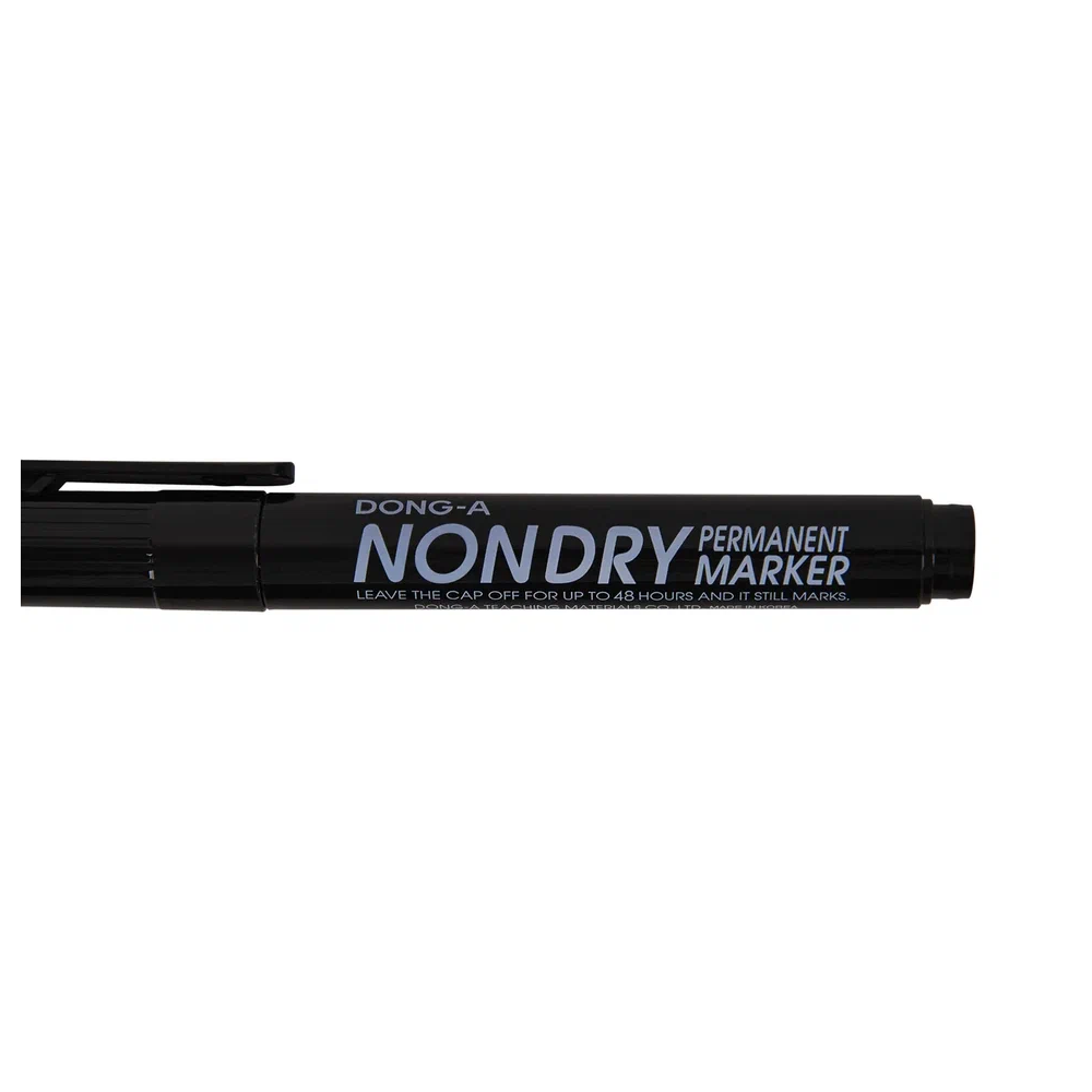 Маркер перманентный "Non-Dry", черный