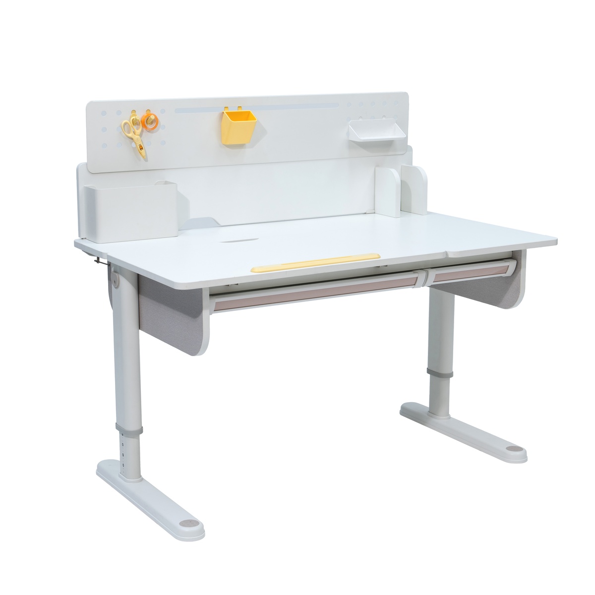 Полка Ergosmart Wooden Space S, 1000х382 мм, с подставкой для книг - 4