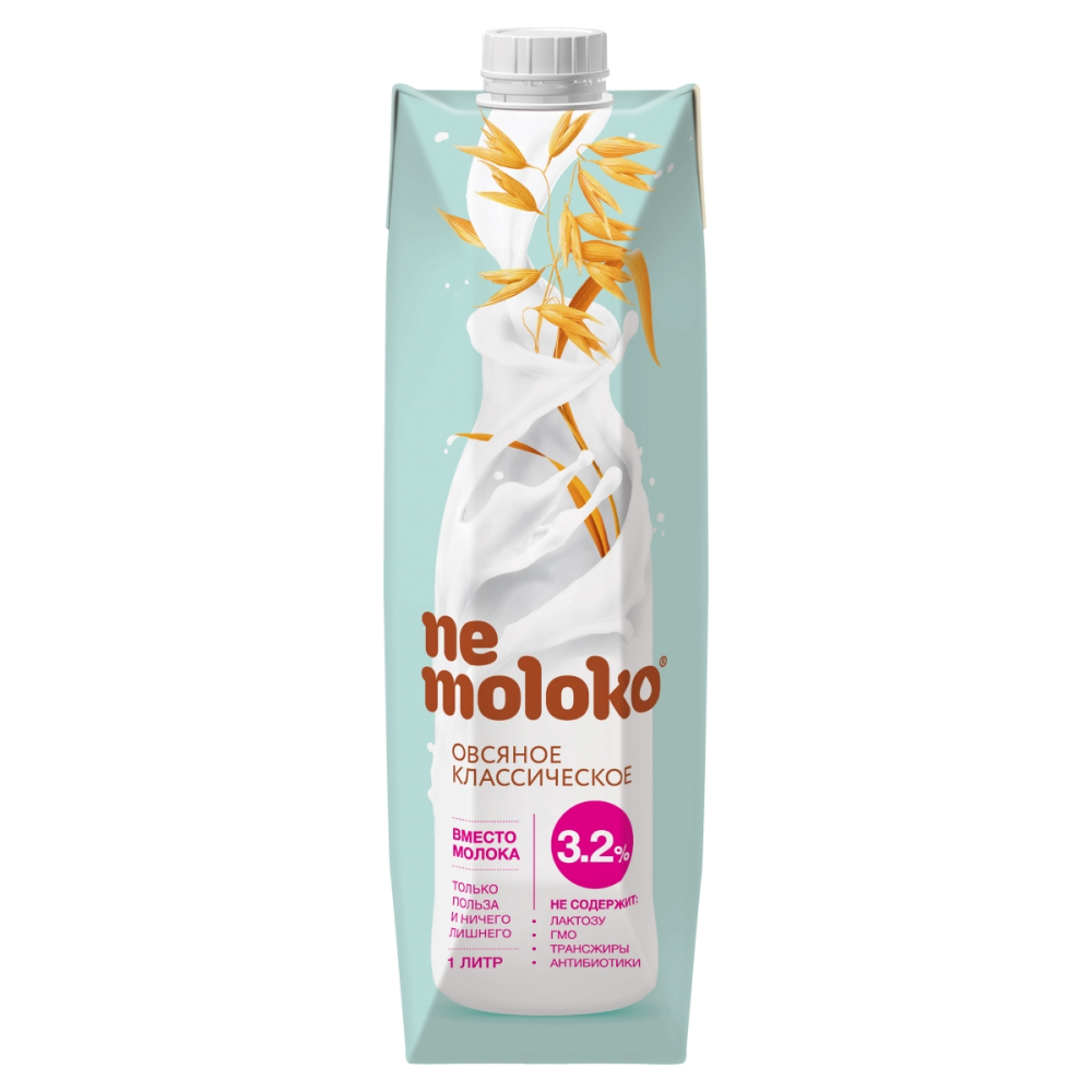 Напиток овсяный "Nemoloko", 1 л