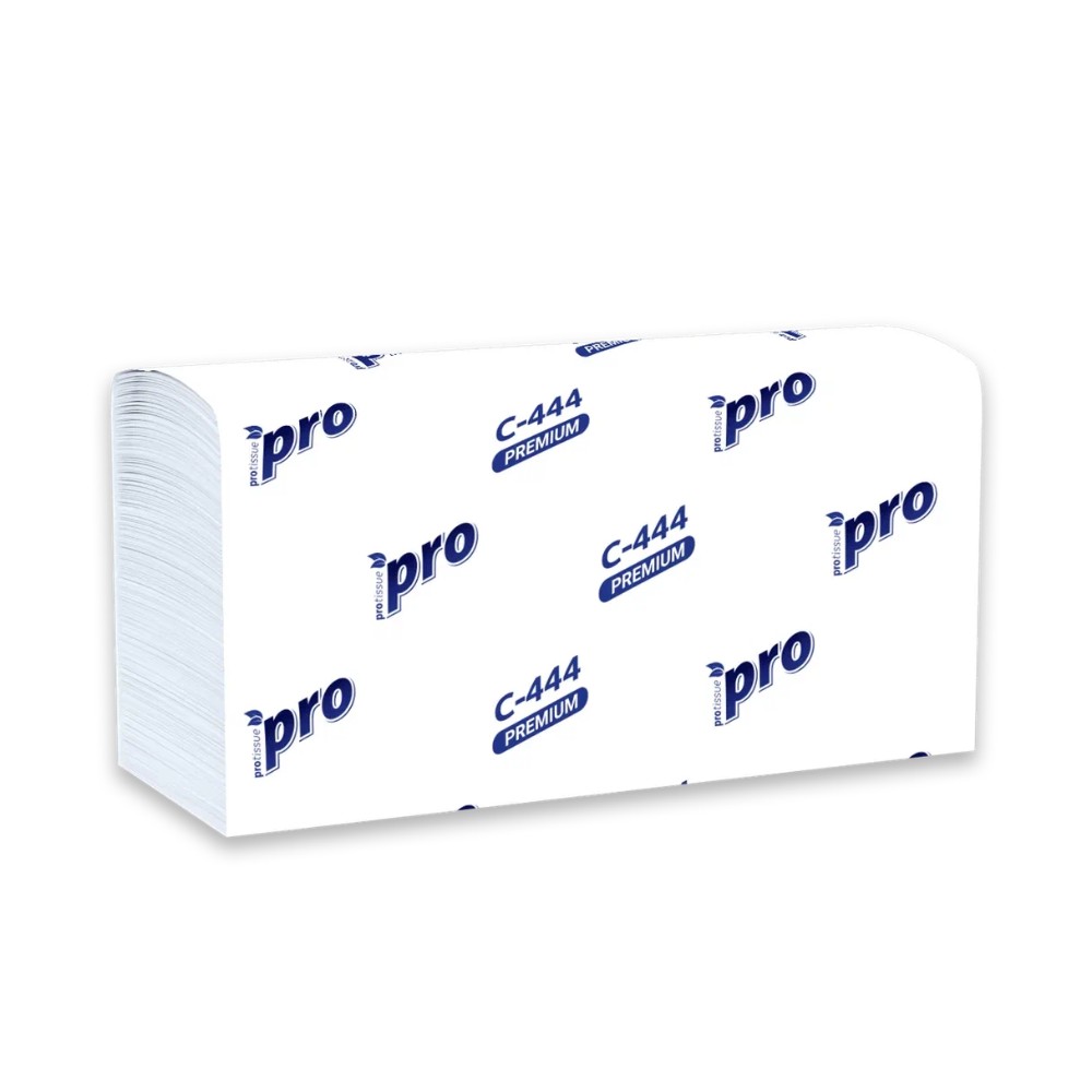 Полотенца бумажные PROtissue, Z - сложение, 150 листов, 2 слоя, Instant, 100% целлюлоза - 2