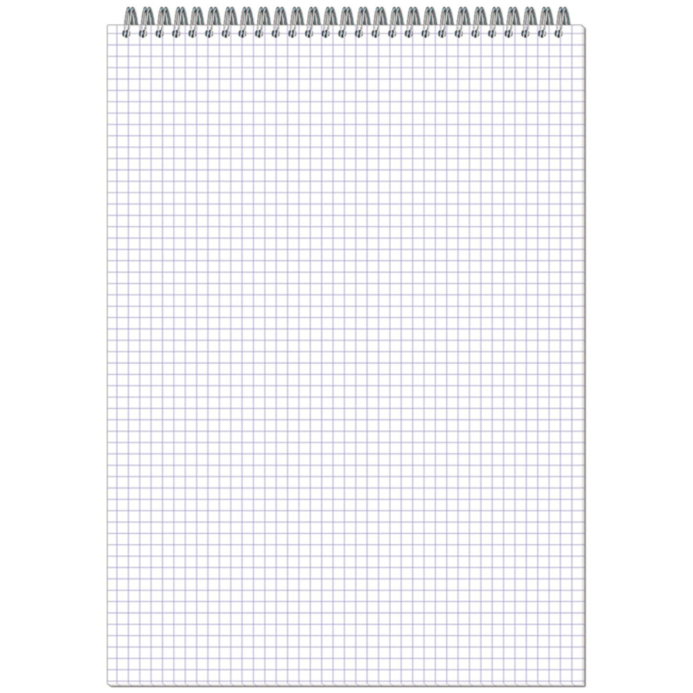 Блокнот "Attache однотонный", А4, 40 листов, клетка, ассорти - 4