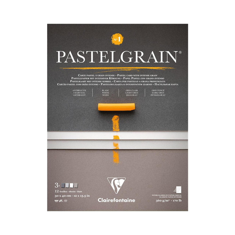 Блок бумаги для пастели "PastelGrain" №1