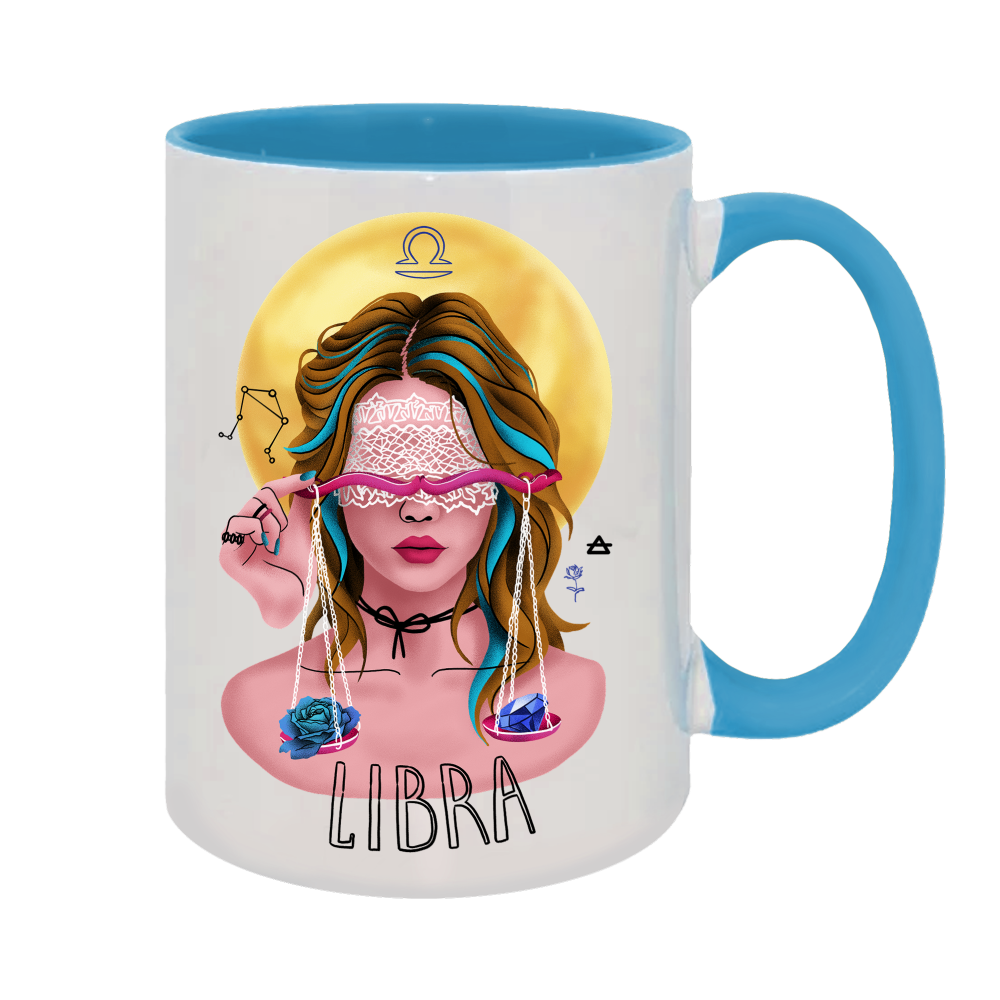 Кружка керамическая "Весы"
