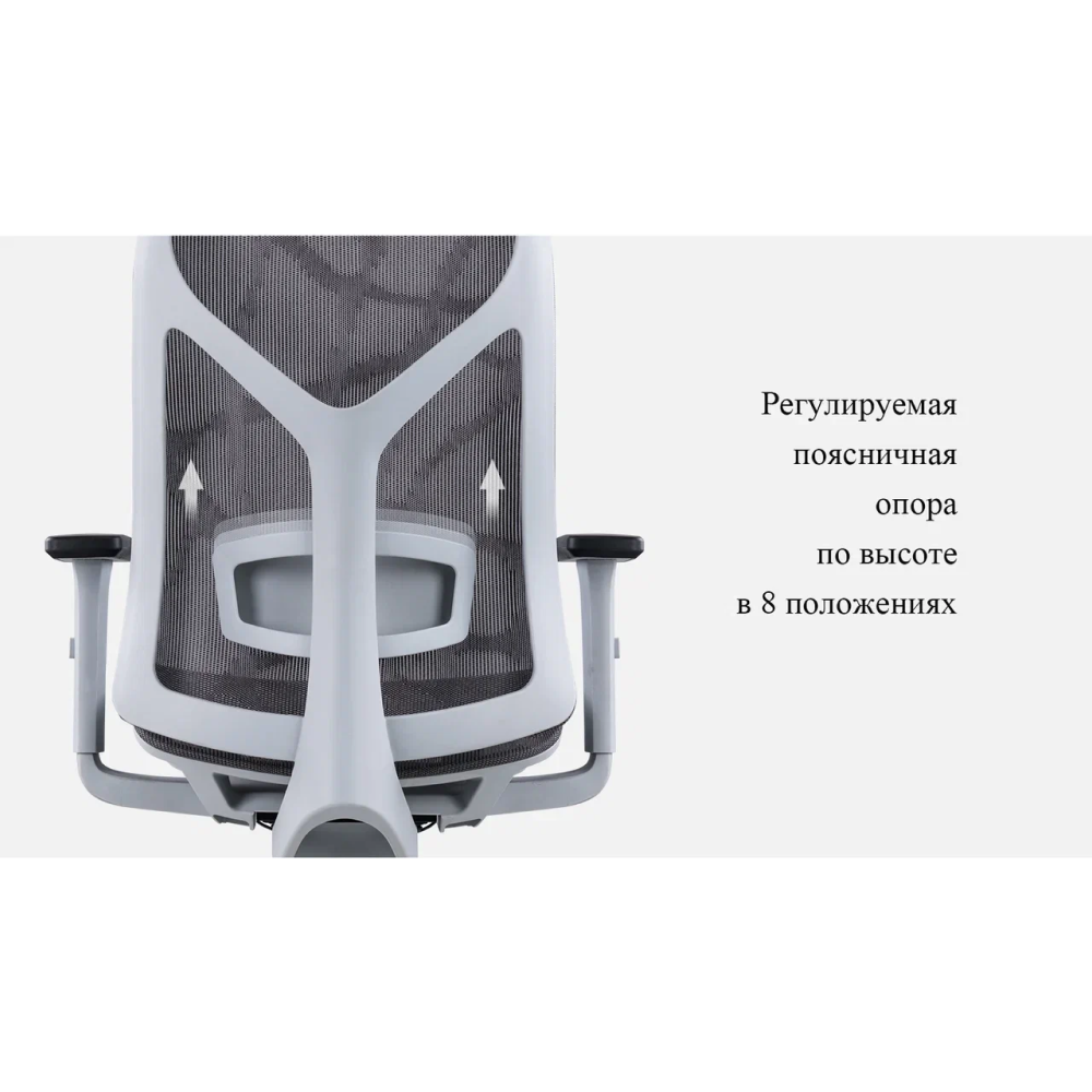 Кресло для руководителя SitZone CH-283A-P1 сетка, черный - 12
