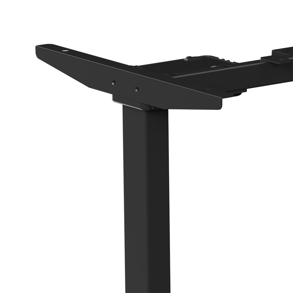 Стол с электроприводом WellDesk Prime 1300x675х18 черный/дуб термо черно-коричневый (9191461+9178193) - 7