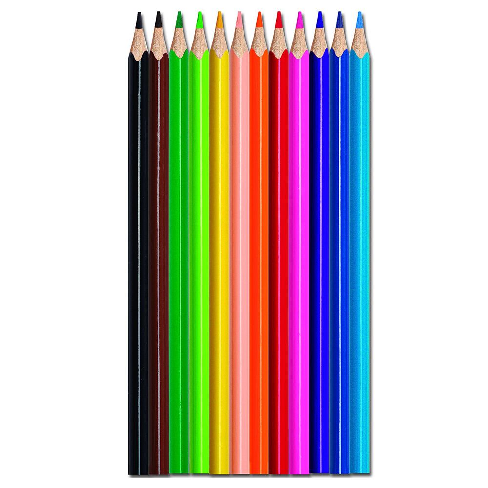 Цветные карандаши Maped "Color Peps" в металлическом пенале, 12 цветов - 2