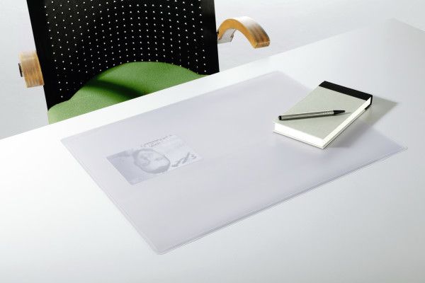 Бювар прозрачный "Duraglas", 40x53 см, прозрачный - 2