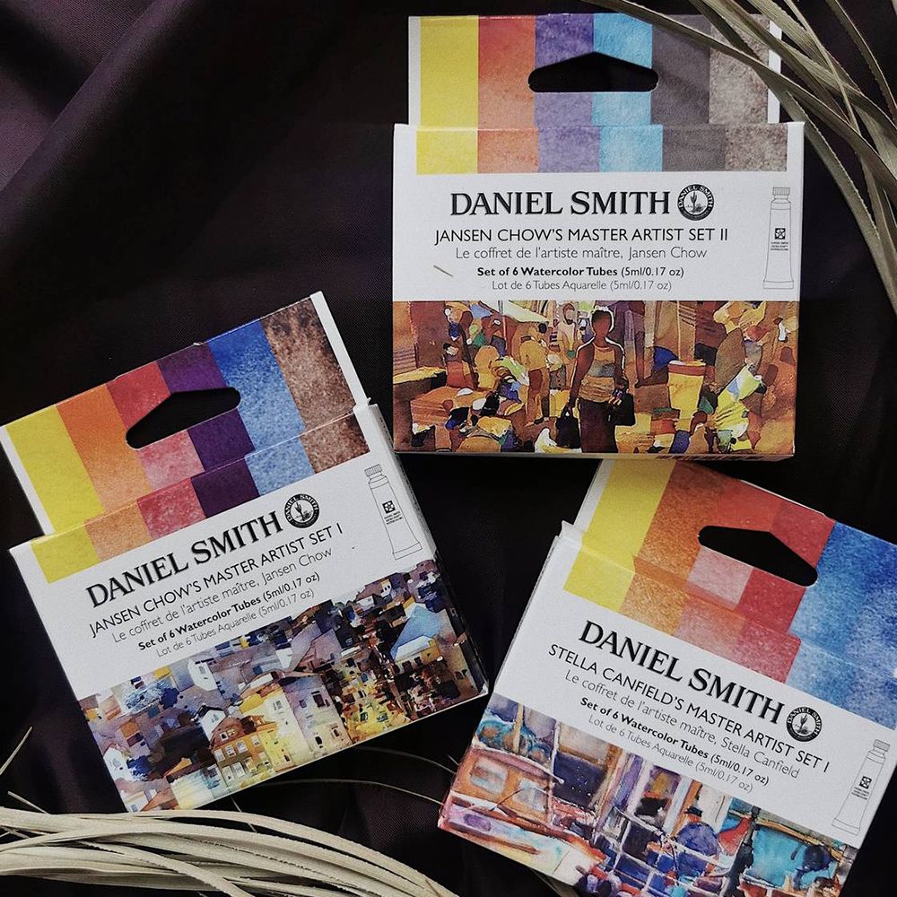 Набор акварели Daniel Smith "Jansen Chow's Master Artist Set"