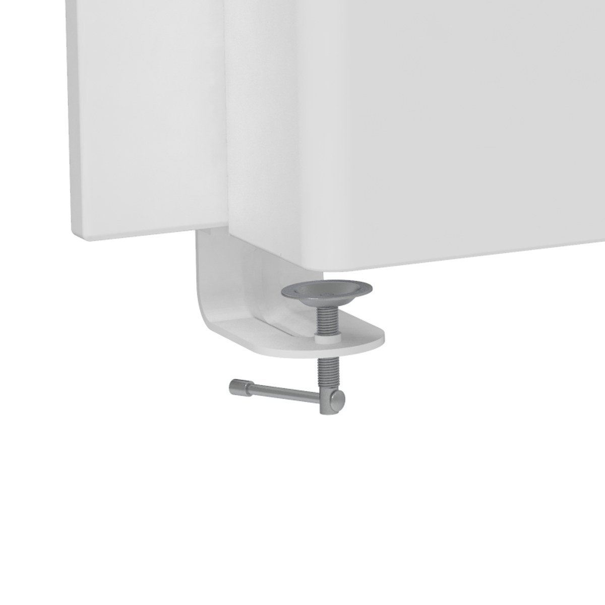 Полка Ergosmart Wooden Space S, 1000х382 мм, с подставкой для книг - 7