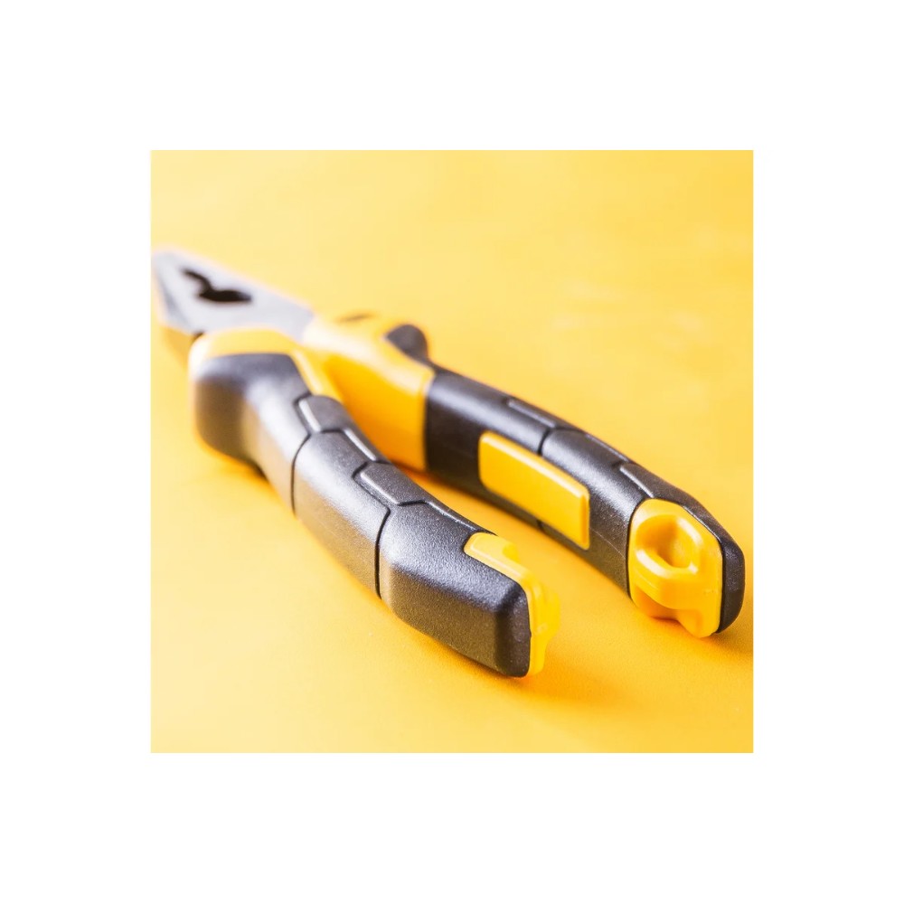 Плоскогубцы Deli YS EDL2007Z, 180 мм., желтый, черный - 3
