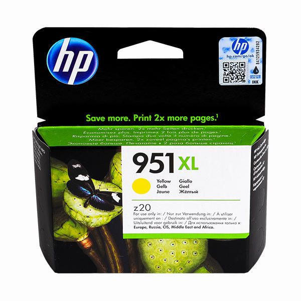 Картридж (стр.) HP Officejet Pro8100ePrinter/8600 e-All-in-One 951XL желт. CN048AE