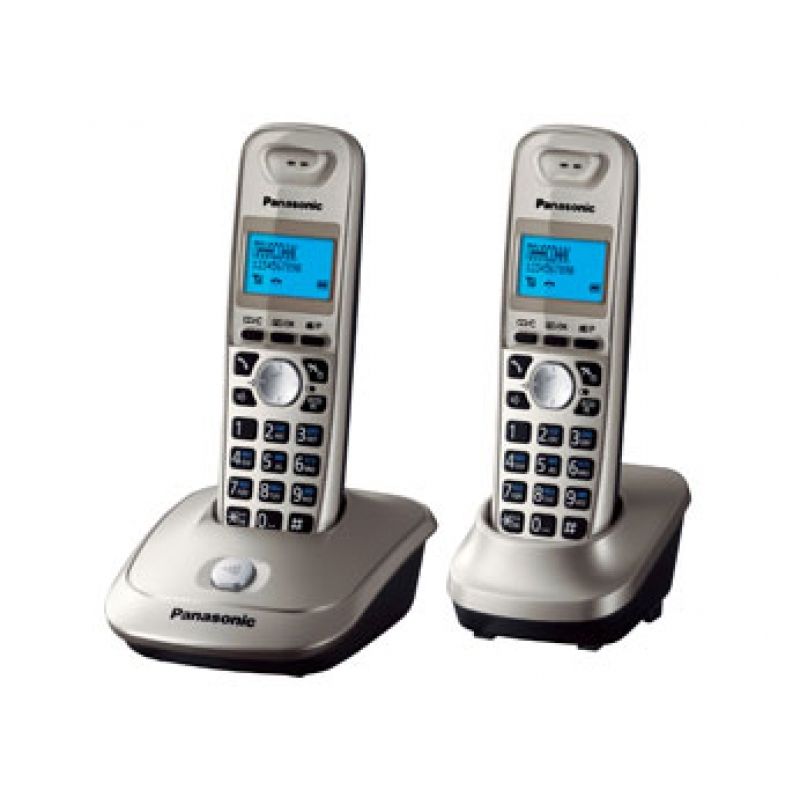 Телефонный аппарат Panasonic "KX-TG2512RU", серый металлик - 2