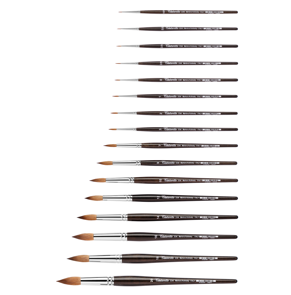 Кисть для рисования "Tintoretto", колонок
