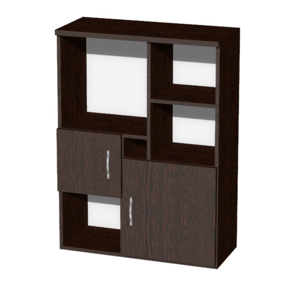 Коллекция Макси шкаф М03.2 экспо, 800x360x1090 мм, венге