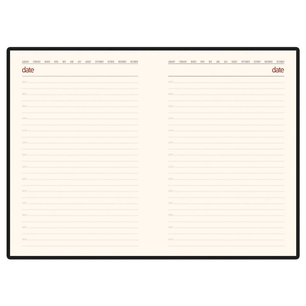 Ежедневник недатированный "Senate", А5, 272 страницы, темно-зеленый - 2