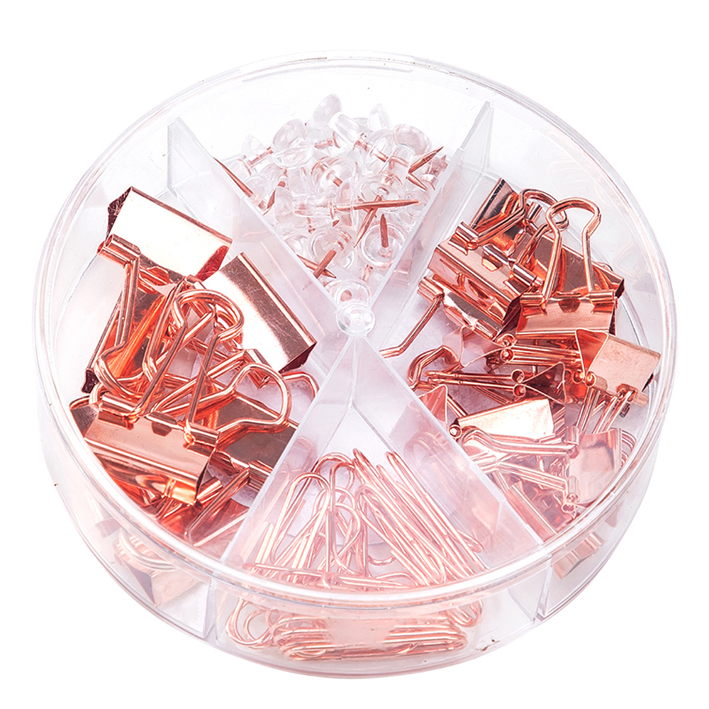 Набор канцелярский "Deli", круглая упаковка