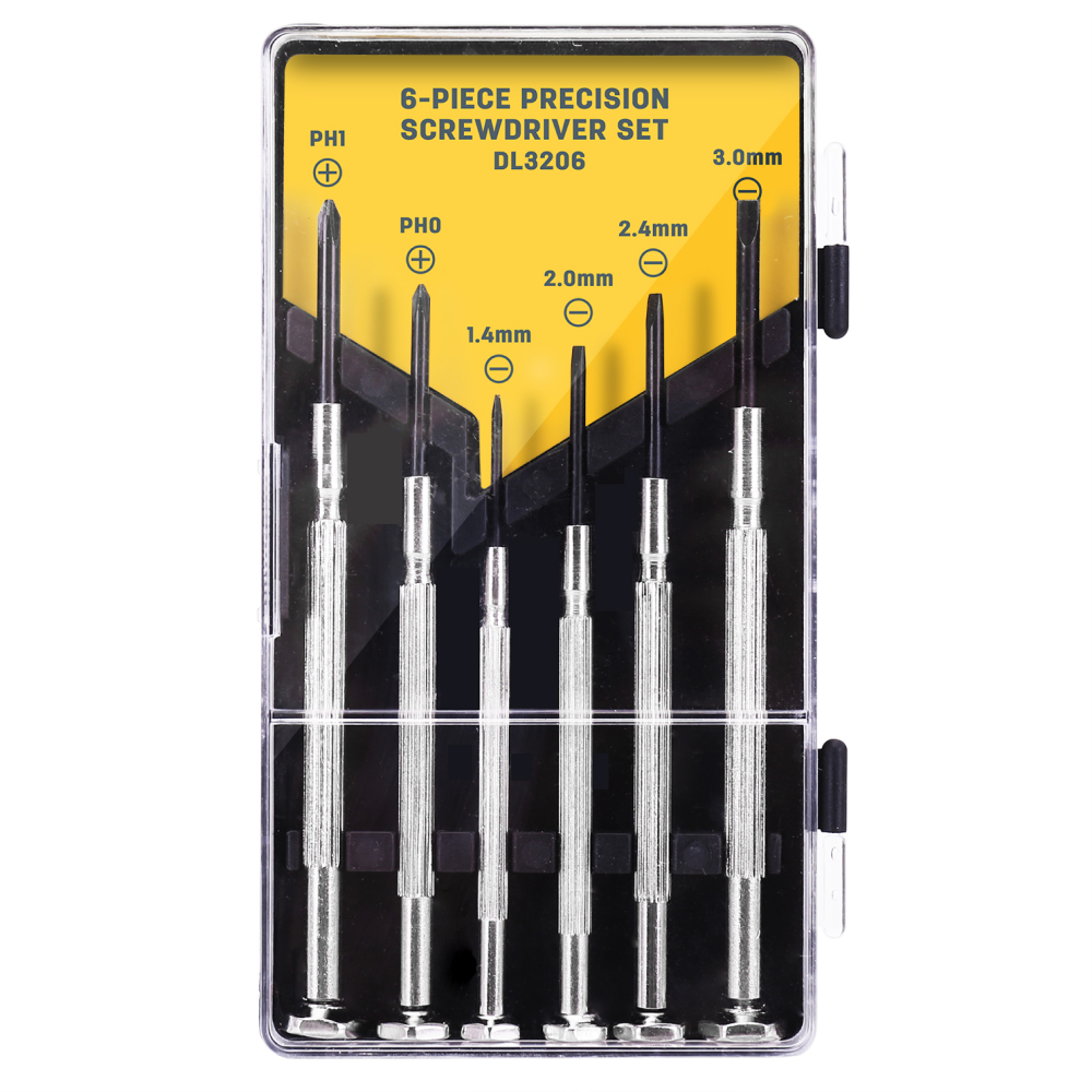 Набор прецизионных отверток Deli YS EDL3206, 6 шт
