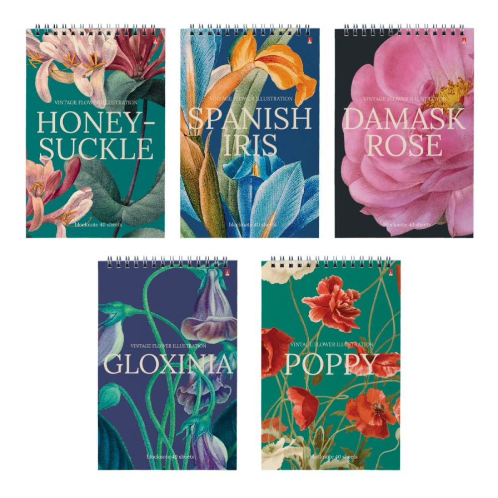 Блокнот "Цветы. Паттерн"