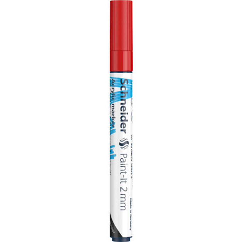 Маркер акриловый "Schneider Paint-It 310", красный - 2