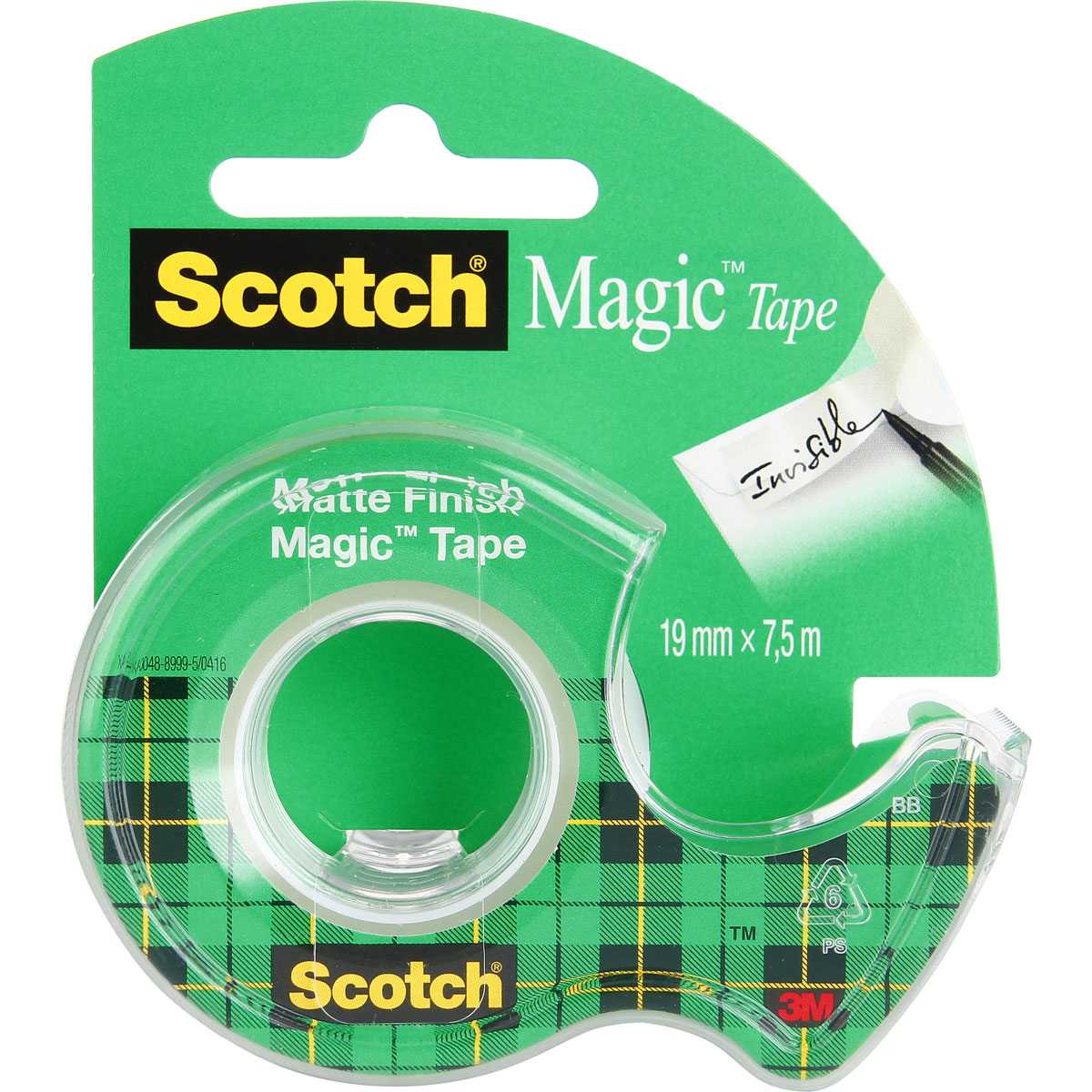 Клейкая лента Scotch® "Magic" в диспенсере