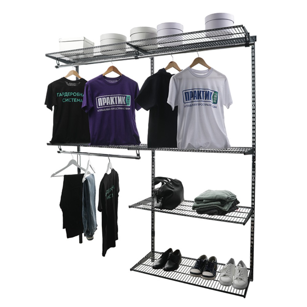 Гардеробная система Optima G180 графит - 4