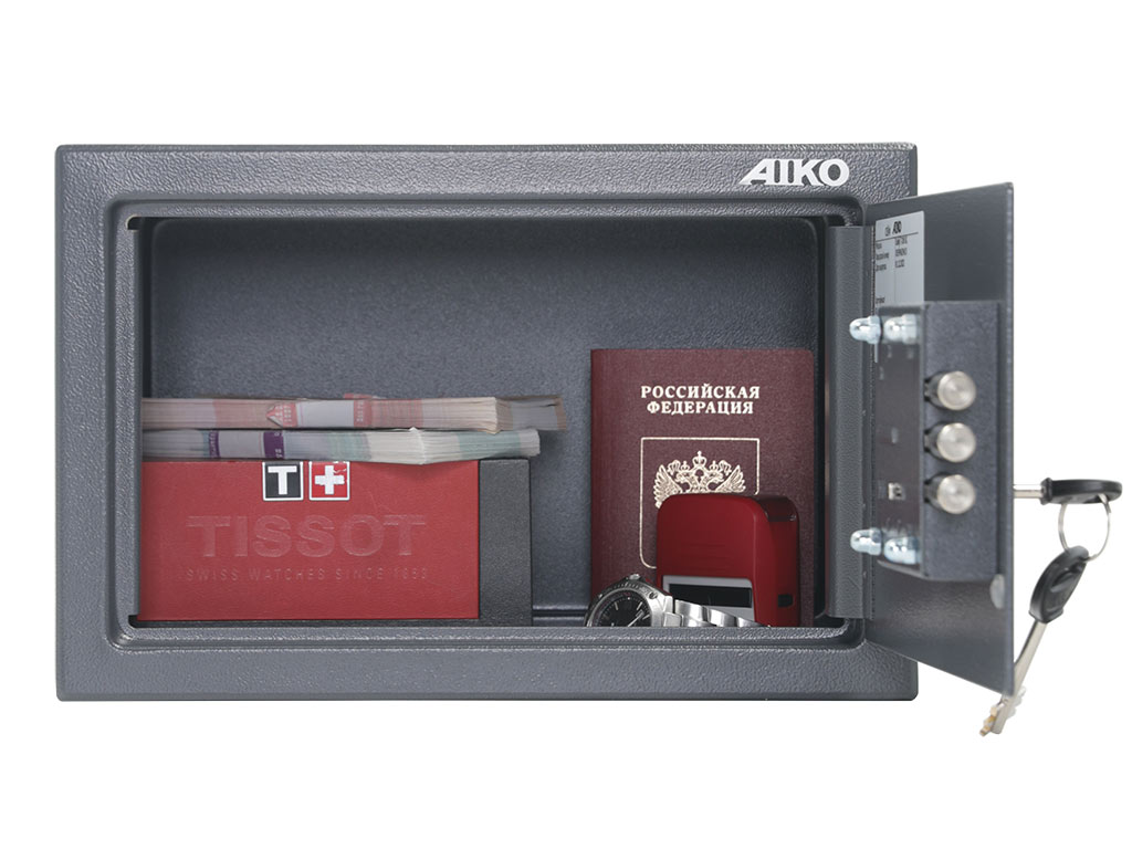 Сейф мебельный AIKO "Т-200 KL", 200x310x200 мм - 3